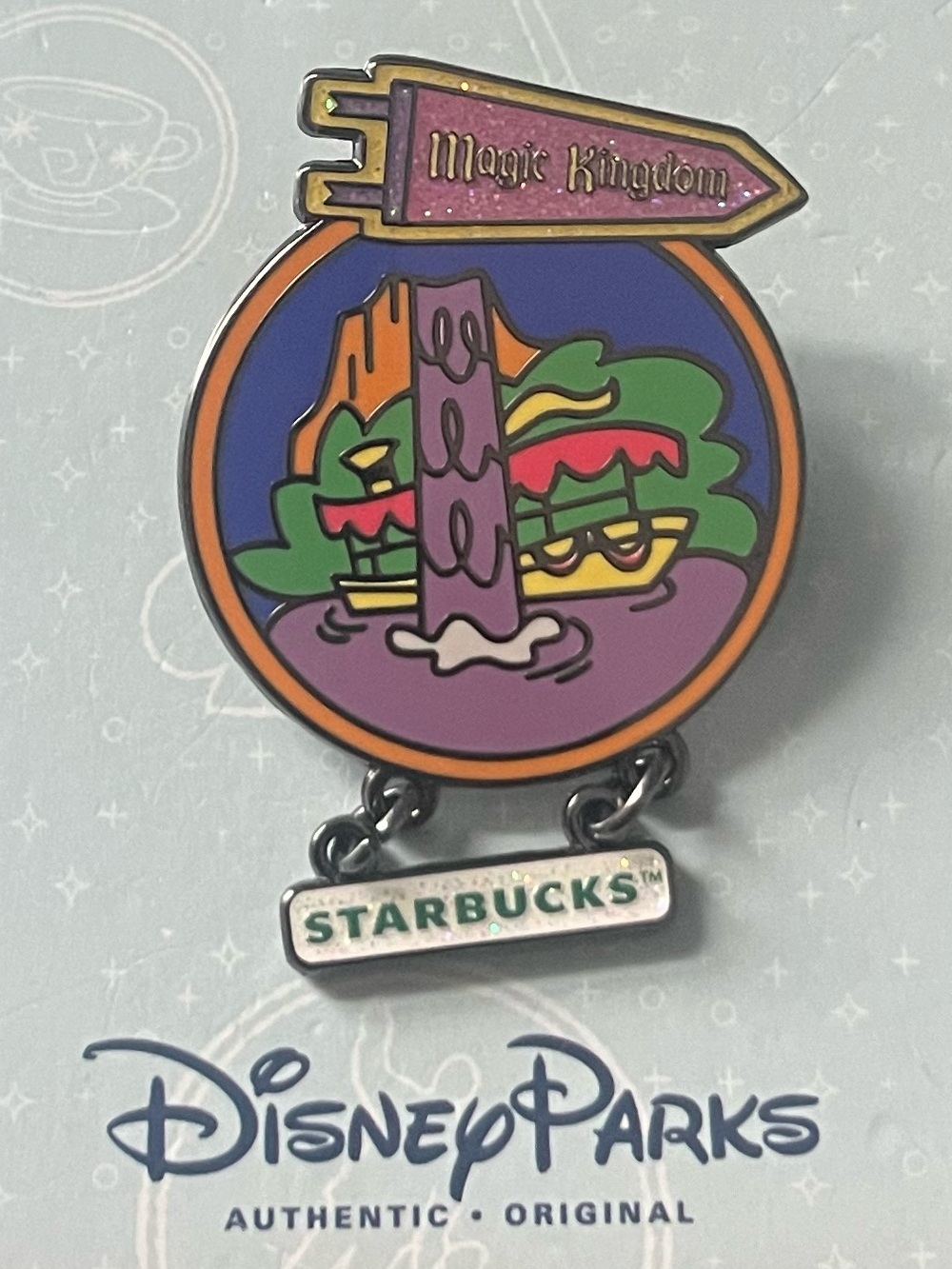Disney Parks x Starbucks Magic Kingdom Jungle Cruise Mystery Pin